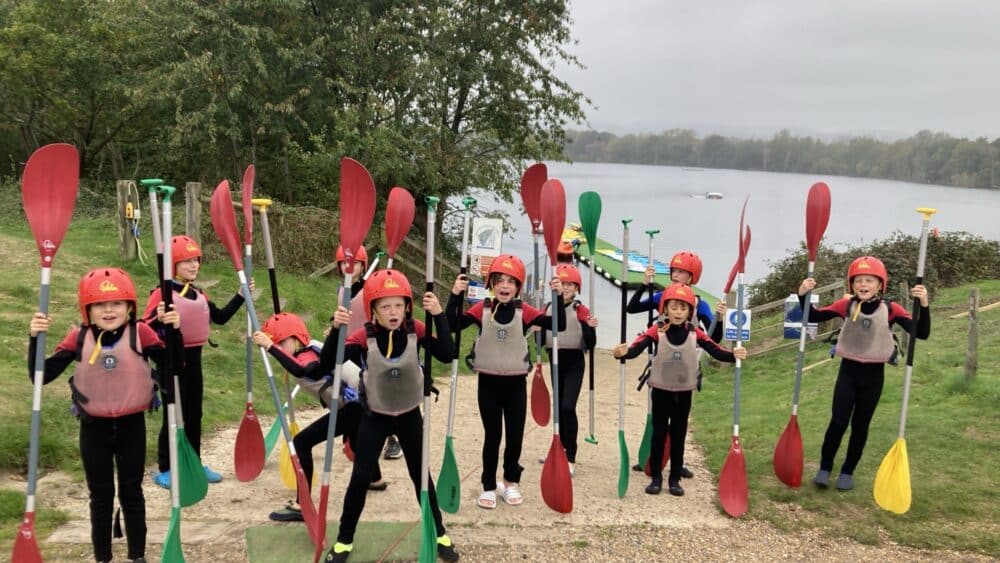Children at Aqua Sports having fun. Easter activities 2026.