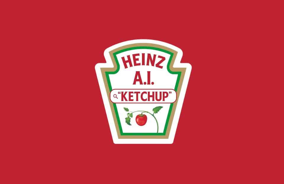 Heinz AI Ketchup AI advertising