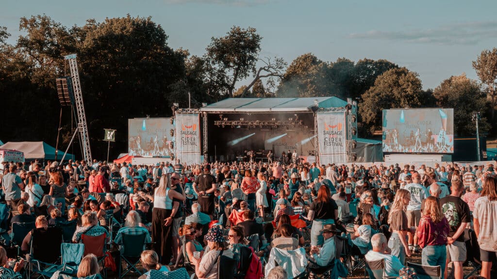 Things to do in Surrey, try Sausage and Cider Festival
