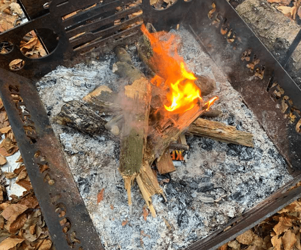 Bushcraft and driving in the woods with Surrey 4x4 Tours.
